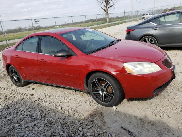 1G2ZG58N174227995 - 2007 PONTIAC G6 BASE RED photo 4