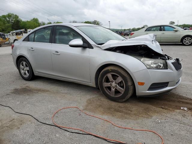 1G1PC5SB1E7442701 - 2014 CHEVROLET CRUZE LT SILVER photo 4