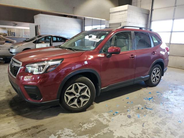 JF2SKAJC2LH596320 - 2020 SUBARU FORESTER PREMIUM BURGUNDY photo 1