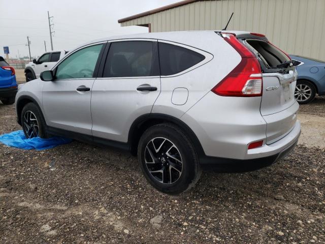 2HKRM3H46GH567945 - 2016 HONDA CR-V SE SILVER photo 2