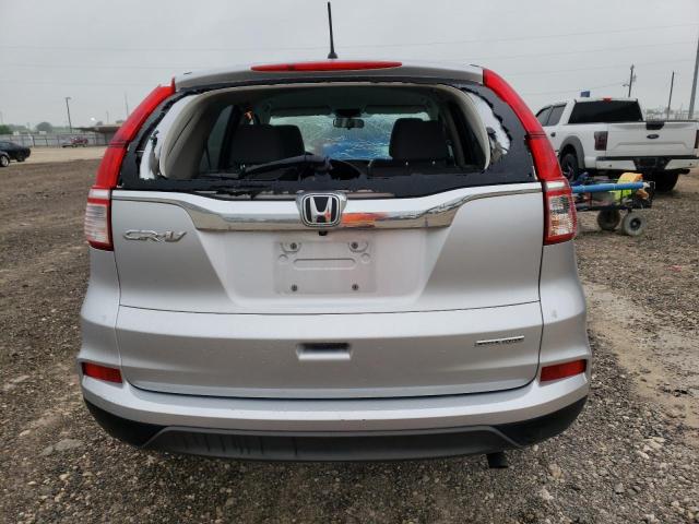 2HKRM3H46GH567945 - 2016 HONDA CR-V SE SILVER photo 6