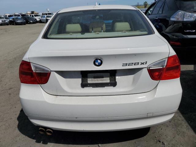 WBAVC73508KX91320 - 2008 BMW 328 XI SULEV WHITE photo 6