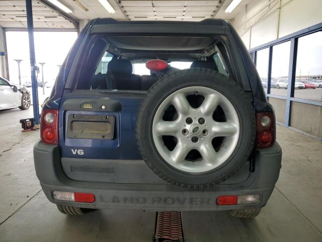 SALNY22242A221048 - 2002 LAND ROVER FREELANDER SE BLUE photo 6