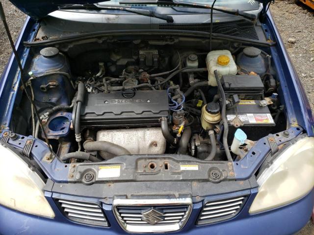 KL5JD52Z94K978353 - 2004 SUZUKI FORENZA S BLUE photo 11