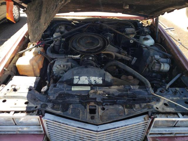 1G6EL5782FE666815 - 1985 CADILLAC ELDORADO BURGUNDY photo 11