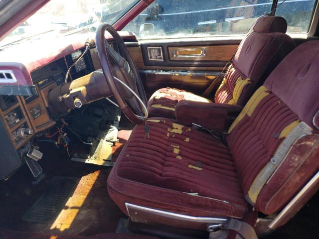 1G6EL5782FE666815 - 1985 CADILLAC ELDORADO BURGUNDY photo 7