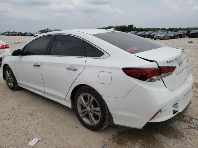 5NPE34AF4KH808901 - 2019 HYUNDAI SONATA LIMITED WHITE photo 2