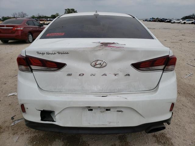 5NPE34AF4KH808901 - 2019 HYUNDAI SONATA LIMITED WHITE photo 6