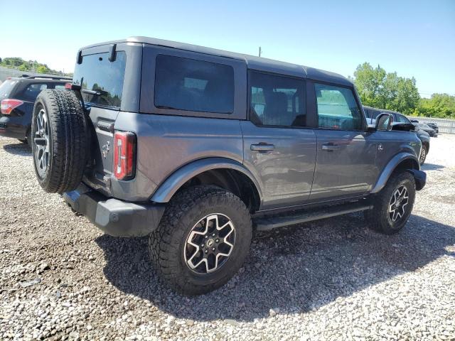 1FMDE5BH7MLA77452 - 2021 FORD BRONCO BASE GRAY photo 3