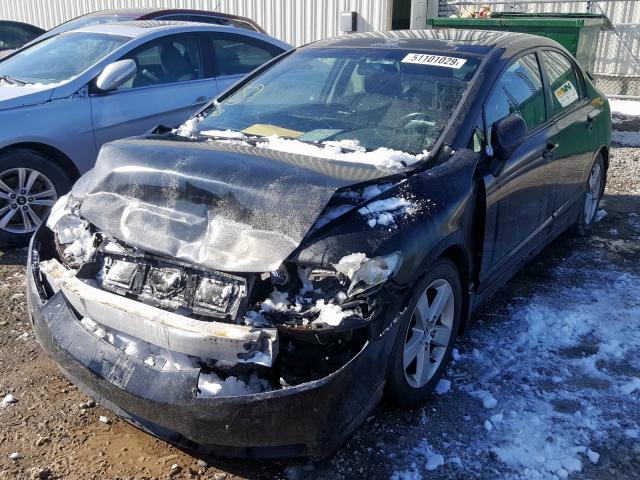 2HGFA1E67AH010856 - 2010 HONDA CIVIC LX-S  foto 2