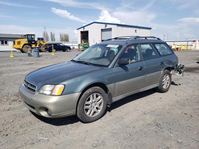 4S3BH6754Y7649809 - 2000 SUBARU LEGACY OUTBACK AWP 青色 照片 1