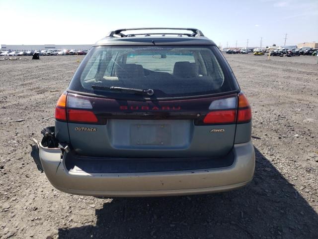 4S3BH6754Y7649809 - 2000 SUBARU LEGACY OUTBACK AWP 青色 照片 6