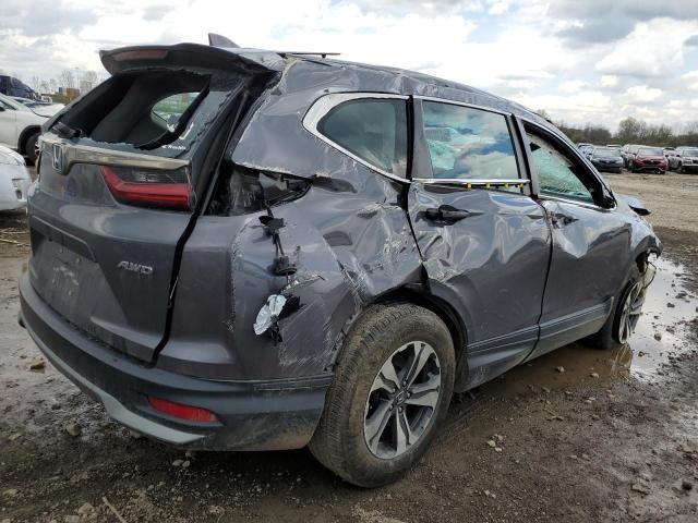 2HKRW2H20LH609023 - 2020 HONDA CR-V LX GRAY photo 3