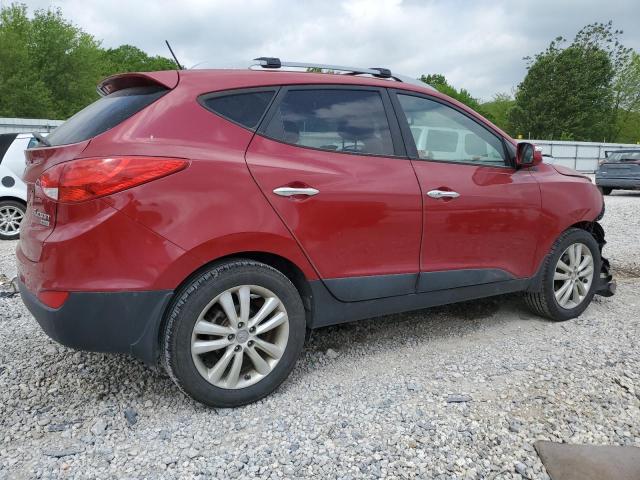 KM8JU3AC2DU685602 - 2013 HYUNDAI TUCSON GLS RED photo 3