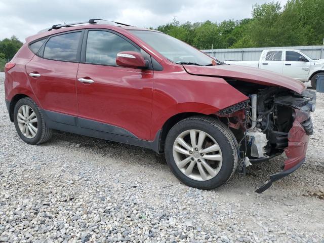 KM8JU3AC2DU685602 - 2013 HYUNDAI TUCSON GLS RED photo 4