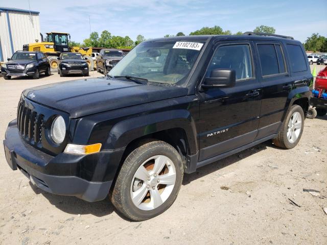 1C4NJPFB2HD183894 - 2017 JEEP PATRIOT LATITUDE BLACK photo 1