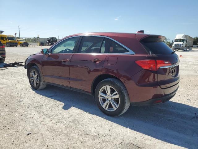 5J8TB4H5XFL004841 - 2015 ACURA RDX TECHNOLOGY BURGUNDY photo 2