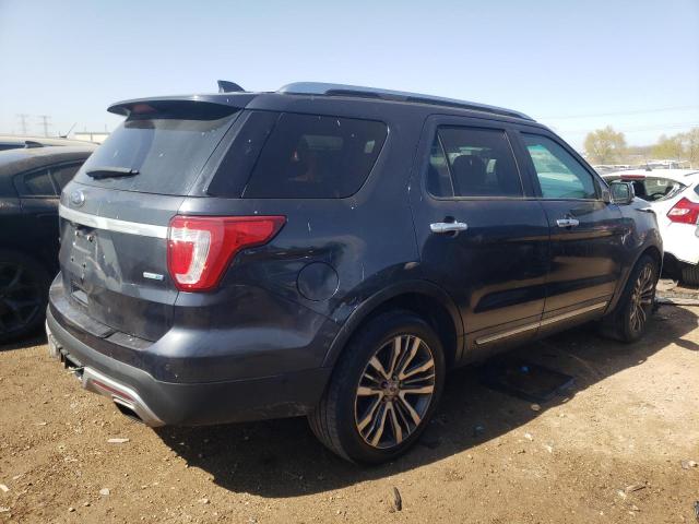 1FM5K8HTXHGB69230 - 2017 FORD EXPLORER PLATINUM GRAY photo 3