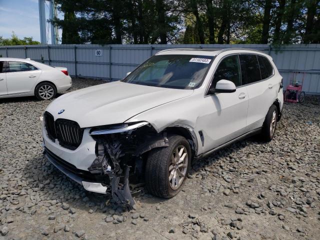 5UXCR6C03M9D86594 - 2021 BMW X5 XDRIVE40I WHITE photo 1