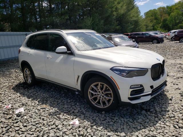 5UXCR6C03M9D86594 - 2021 BMW X5 XDRIVE40I WHITE photo 4