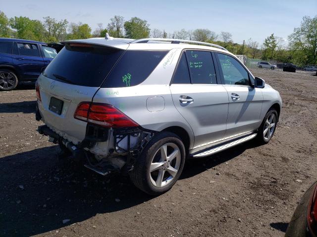 4JGDA5HB3GA803726 - 2016 MERCEDES-BENZ GLE 350 4MATIC SILVER photo 3