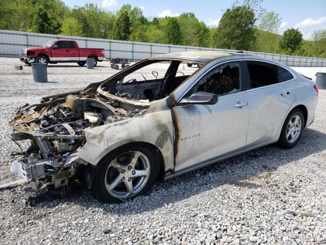 1G1ZB5ST8GF339353 - 2016 CHEVROLET MALIBU LS SILVER photo 1