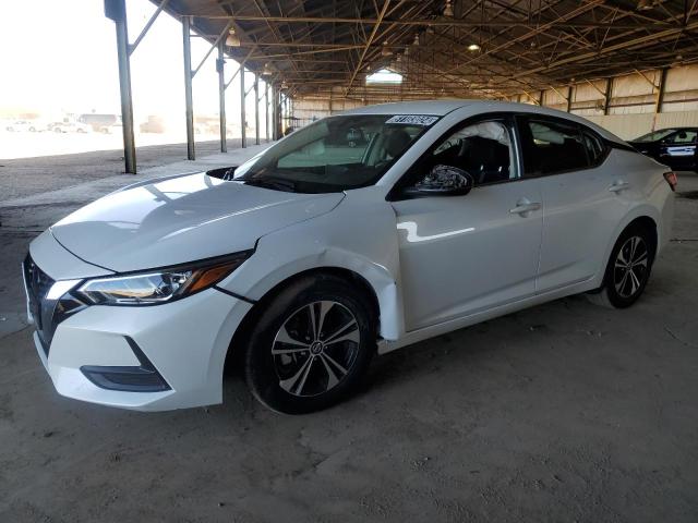 3N1AB8CV3NY308042 - 2022 NISSAN SENTRA SV WHITE photo 1