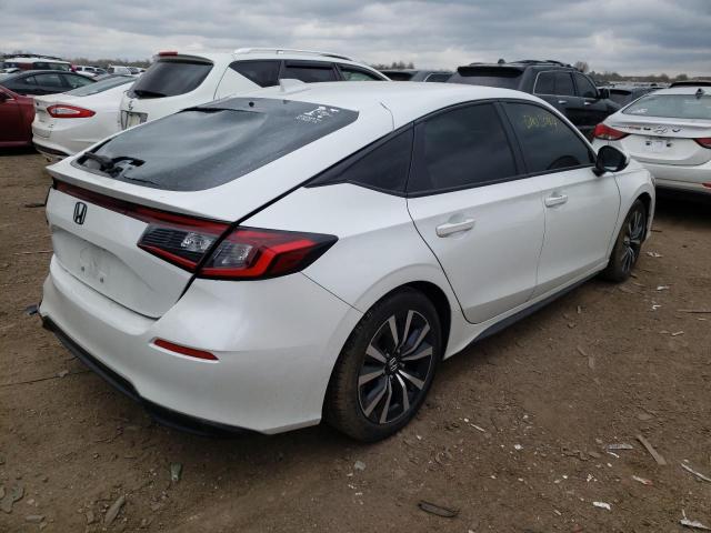 19XFL1H72NE010729 - 2022 HONDA CIVIC EXL 白色 照片 3