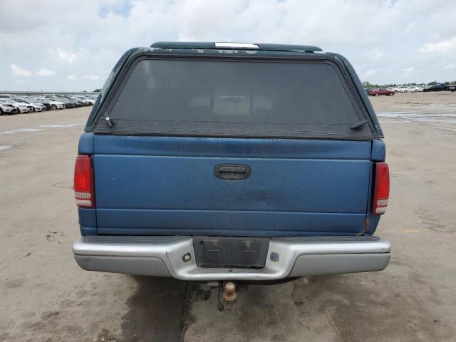 1D7HL48N74S589730 - 2004 DODGE DAKOTA QUAD SLT BLUE photo 6