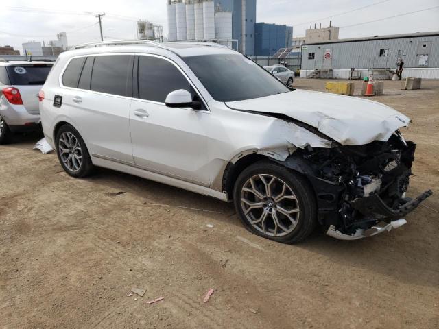 5UXCW2C58KL083854 - 2019 BMW X7 XDRIVE40I WHITE photo 4