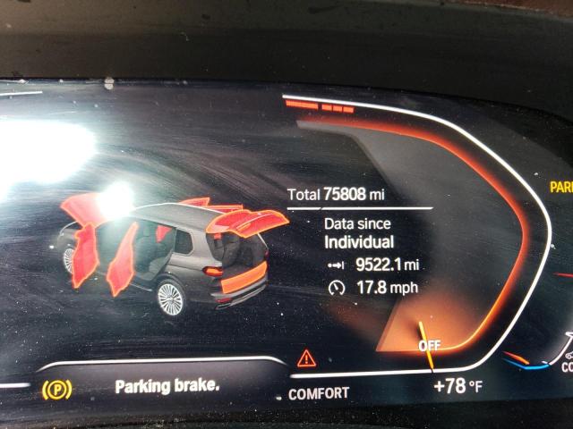 5UXCW2C58KL083854 - 2019 BMW X7 XDRIVE40I WHITE photo 9