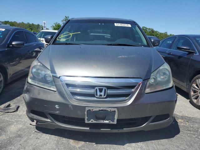 5FNRL38717B420945 - 2007 HONDA ODYSSEY EXL GRAY photo 5