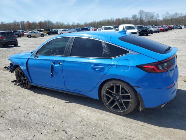 19XFL1G85PE003786 - 2023 HONDA CIVIC SPORT TOURING BLUE photo 2