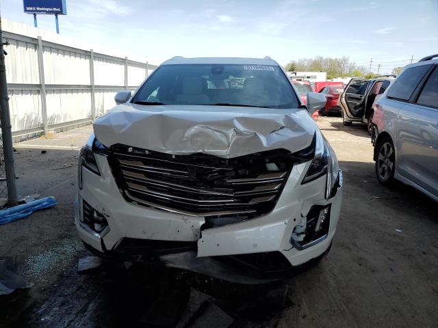 1GYKNFRS0JZ235555 - 2018 CADILLAC XT5 PREMIUM LUXURY WHITE photo 5