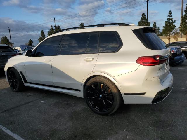 5UXCX6C03LLE35512 - 2020 BMW X7 M50I WHITE photo 2