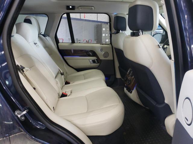 SALGS2SV9JA514365 - 2018 LAND ROVER RANGE ROVE HSE BLUE photo 6