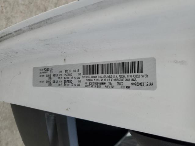 3C6TRVAG8FE509594 - 2015 RAM PROMASTER 1500 STANDARD WHITE photo 13