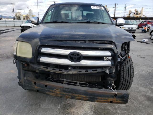 5TBRT34153S357395 - 2003 TOYOTA TUNDRA ACCESS CAB SR5 BLACK photo 5