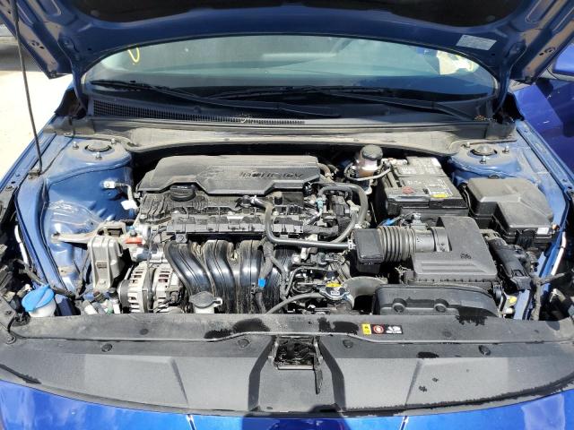 5NPLL4AG3MH040170 - 2021 HYUNDAI ELANTRA SE BLUE photo 11