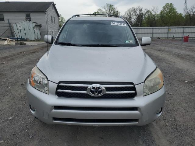 JTMBD31V365045969 - 2006 TOYOTA RAV4 LIMITED SILVER photo 5