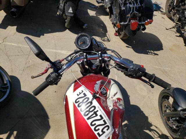 SMT910K14DT578960 - 2013 TRIUMPH MOTORCYCLE BONNEVILLE T100 RED photo 5