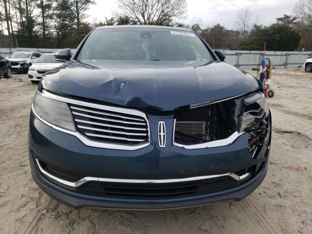 2LMTJ8LR6GBL32651 - 2016 LINCOLN MKX RESERVE ლურჯი ფოტო 5