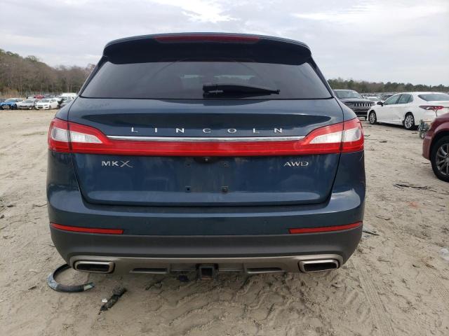 2LMTJ8LR6GBL32651 - 2016 LINCOLN MKX RESERVE ლურჯი ფოტო 6