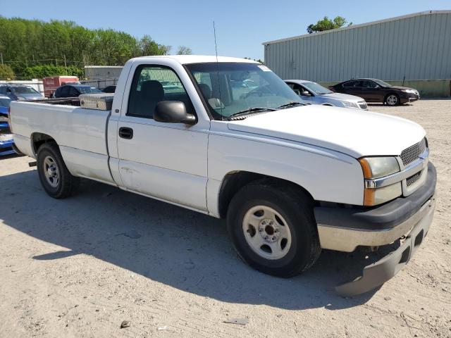 1GCEC14V03E293043 - 2003 CHEVROLET SILVERADO C1500 WHITE photo 4