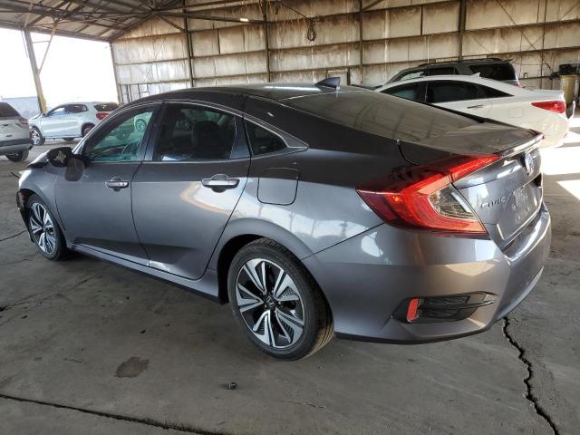 2HGFC1F70HH657658 - 2017 HONDA CIVIC EXL GRAY photo 2