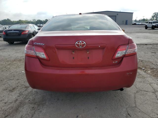 4T1BF3EK2BU746153 - 2011 TOYOTA CAMRY BASE RED photo 6