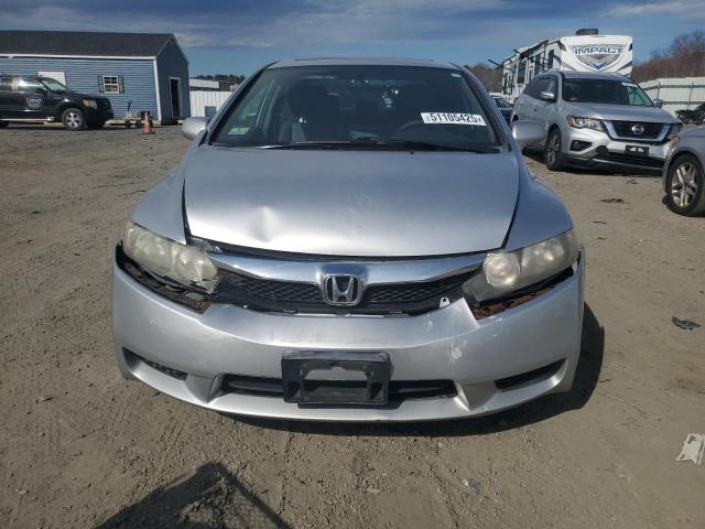 2HGFA16919H353103 - 2009 HONDA CIVIC EXL SILVER photo 5