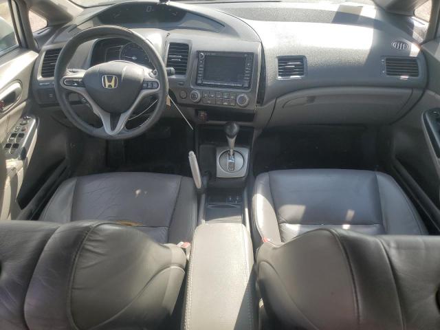 2HGFA16919H353103 - 2009 HONDA CIVIC EXL SILVER photo 8