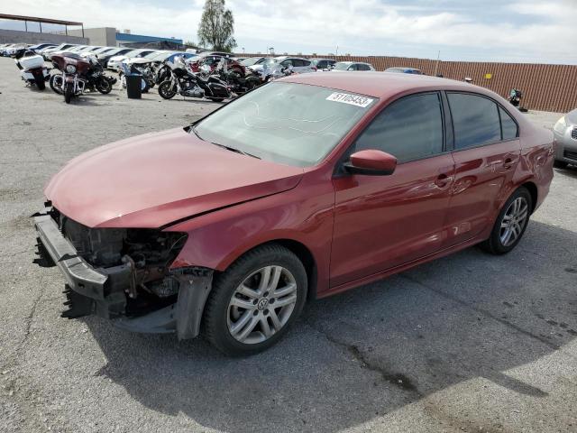 3VW2B7AJ9JM246446 - 2018 VOLKSWAGEN JETTA S RED photo 1