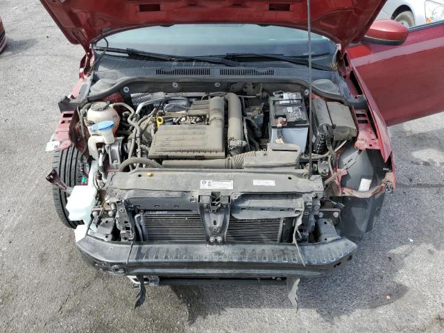 3VW2B7AJ9JM246446 - 2018 VOLKSWAGEN JETTA S RED photo 11